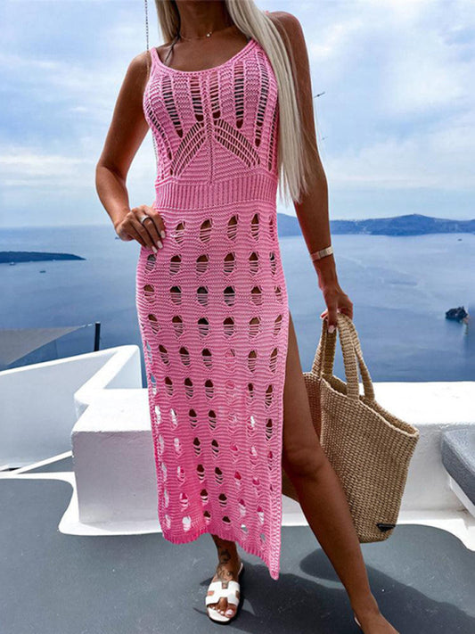 Women's new style knitted Summer beach dress